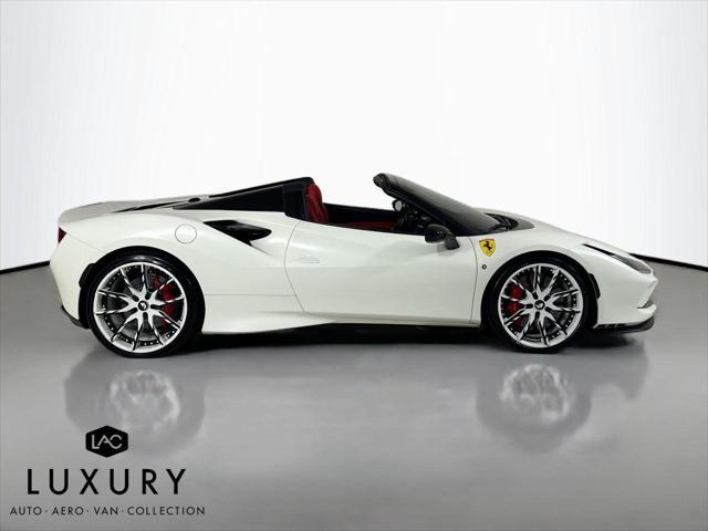 used 2021 Ferrari F8 Spider car, priced at $379,999