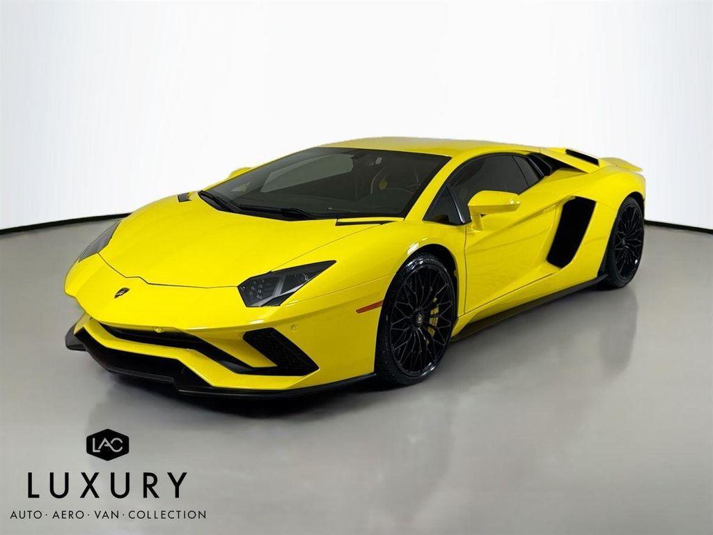 used 2018 Lamborghini Aventador S car, priced at $377,999