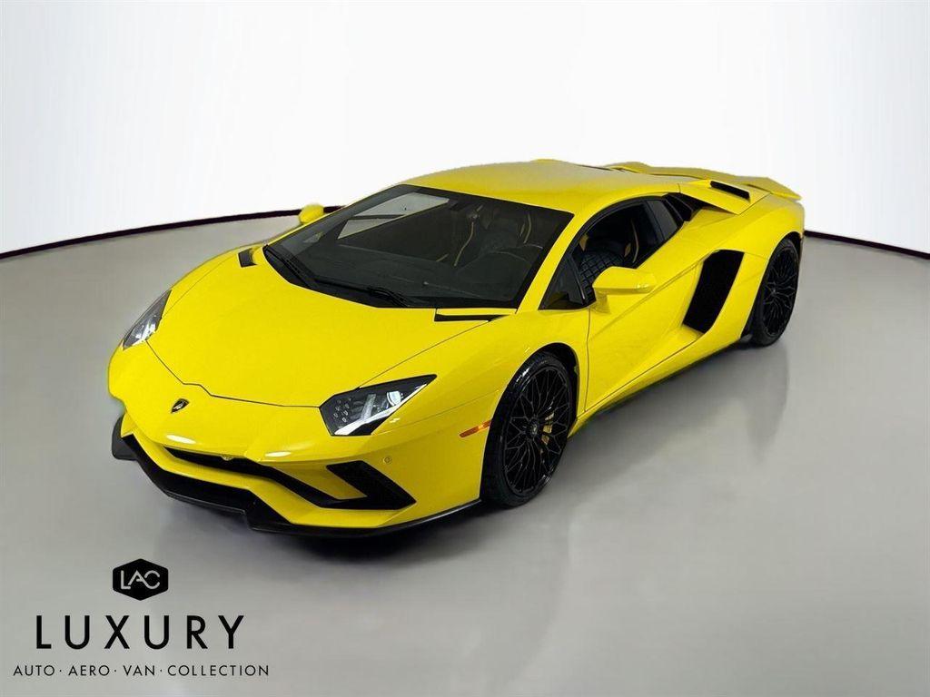 used 2018 Lamborghini Aventador S car, priced at $377,999