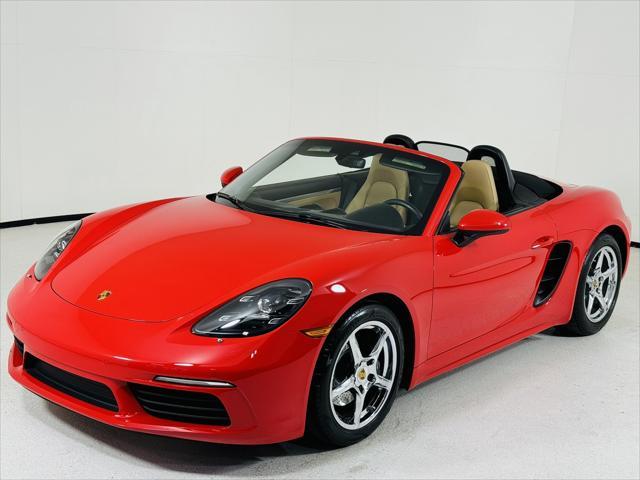 used 2021 Porsche 718 Boxster car, priced at $59,999