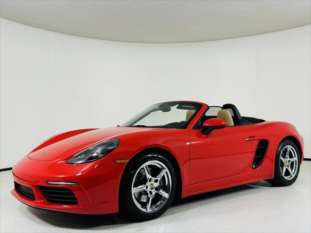 used 2021 Porsche 718 Boxster car, priced at $59,999