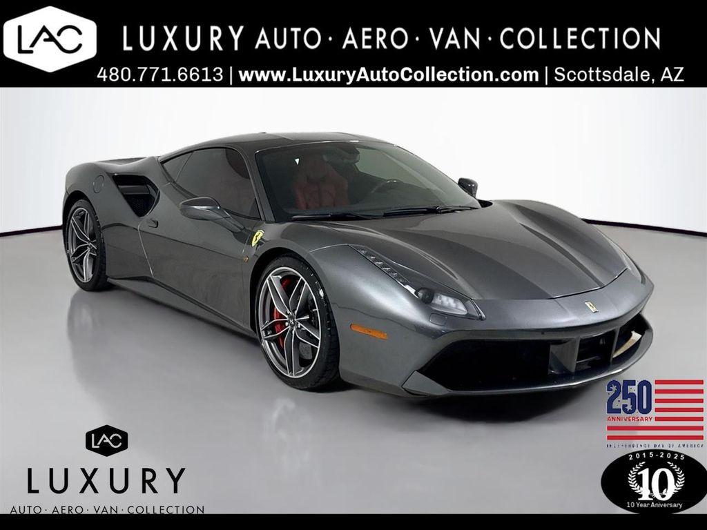 used 2018 Ferrari 488 GTB car, priced at $264,999
