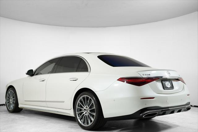 used 2022 Mercedes-Benz S-Class car, priced at $74,999