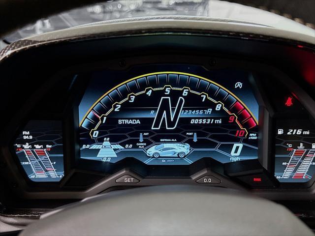 used 2019 Lamborghini Aventador SVJ car, priced at $774,999