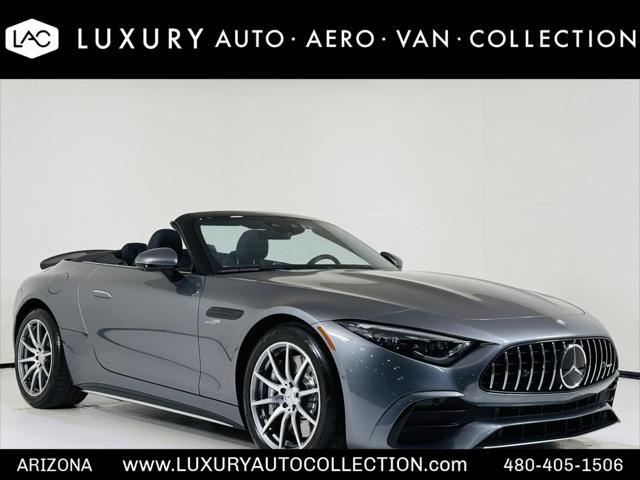 used 2023 Mercedes-Benz AMG SL 43 car, priced at $79,999