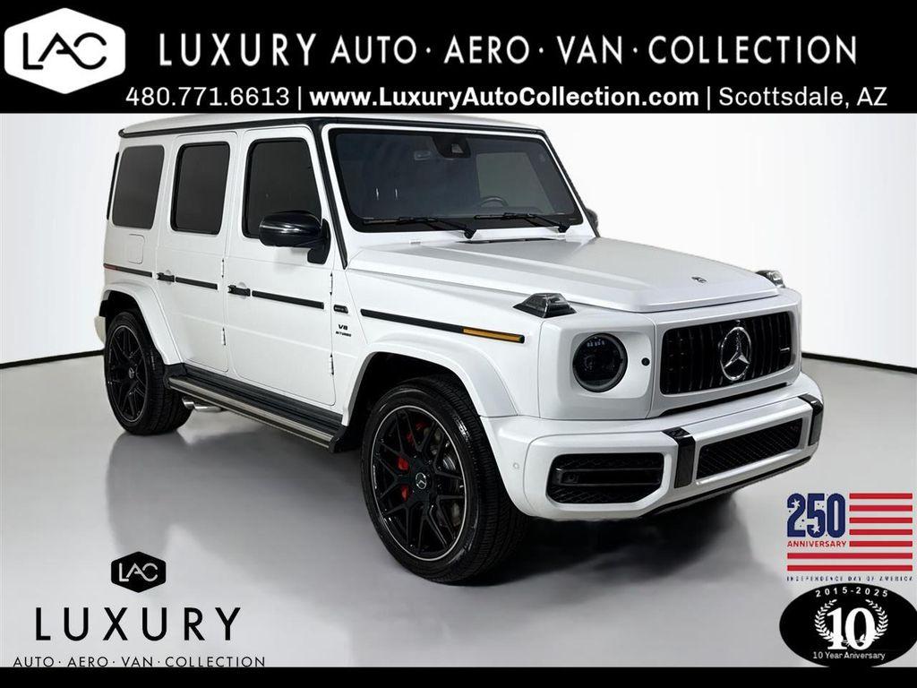 used 2021 Mercedes-Benz AMG G 63 car, priced at $153,999