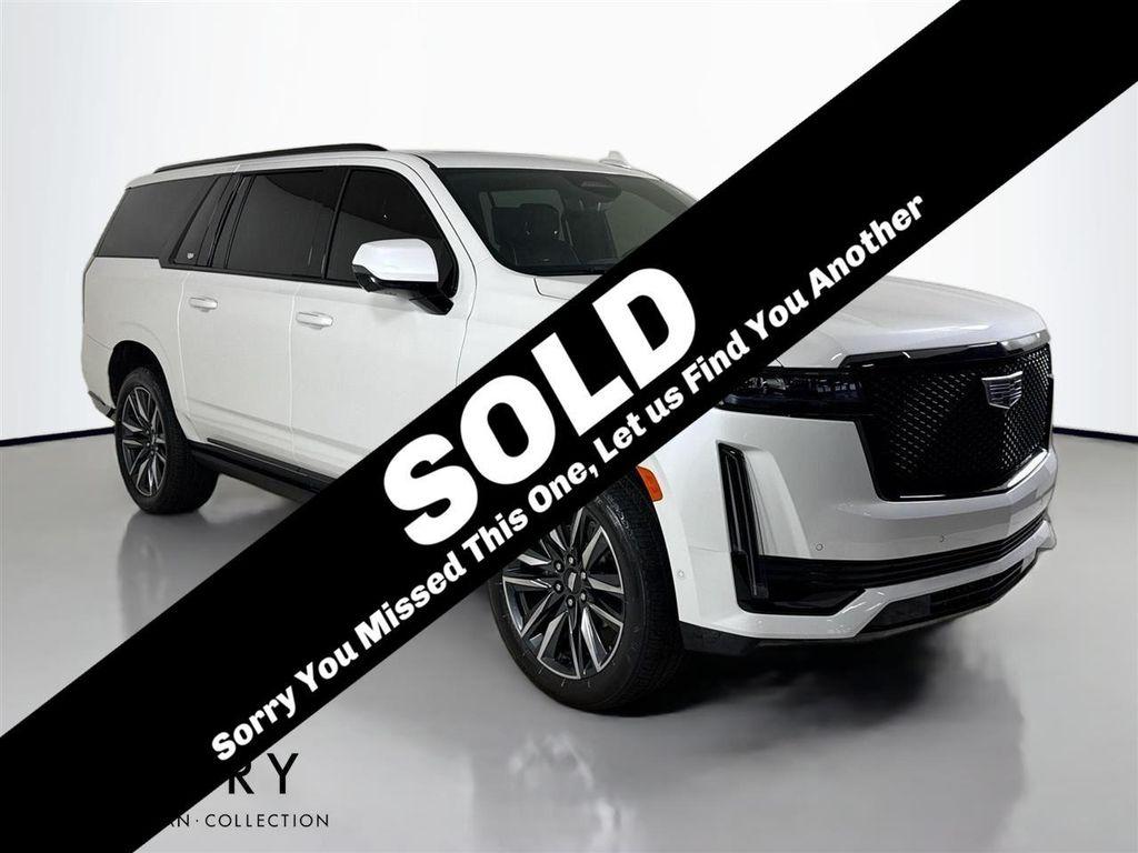 used 2021 Cadillac Escalade ESV car, priced at $73,999