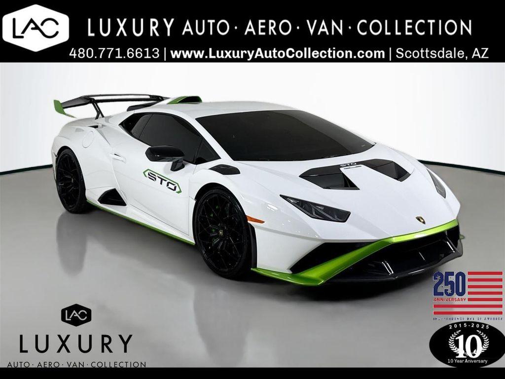 used 2022 Lamborghini Huracan STO car, priced at $389,999