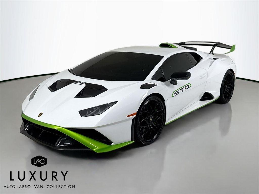 used 2022 Lamborghini Huracan STO car, priced at $389,999