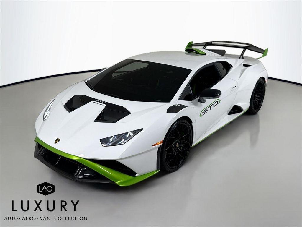 used 2022 Lamborghini Huracan STO car, priced at $389,999