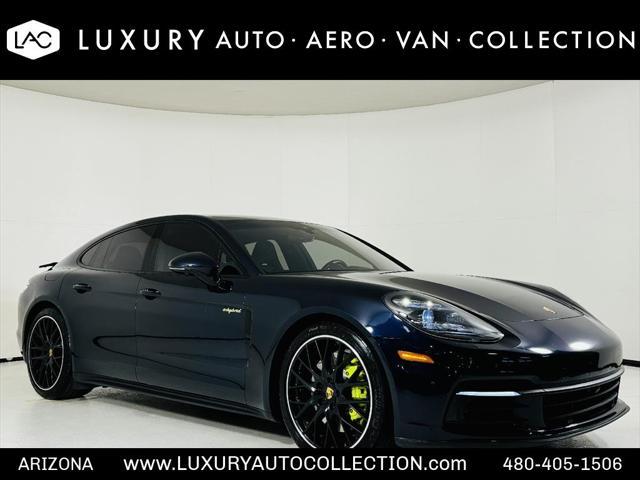 used 2018 Porsche Panamera e-Hybrid car, priced at $55,999