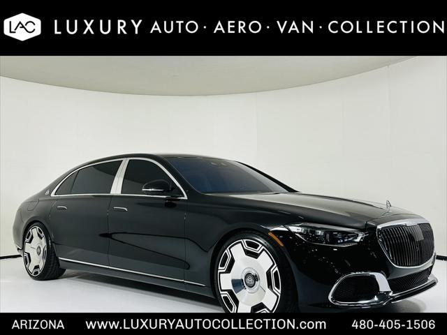 used 2022 Mercedes-Benz S-Class car, priced at $159,999