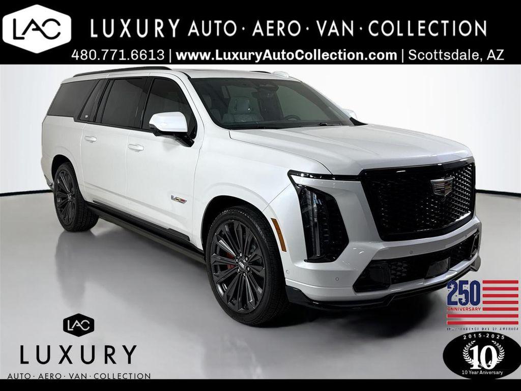 used 2025 Cadillac Escalade ESV car, priced at $198,999