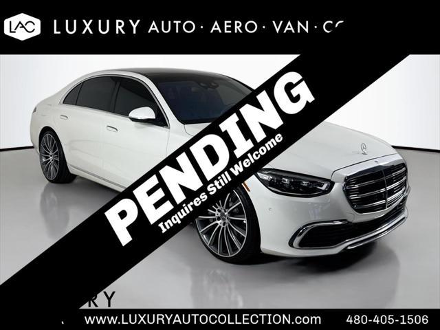 used 2023 Mercedes-Benz S-Class car, priced at $76,999