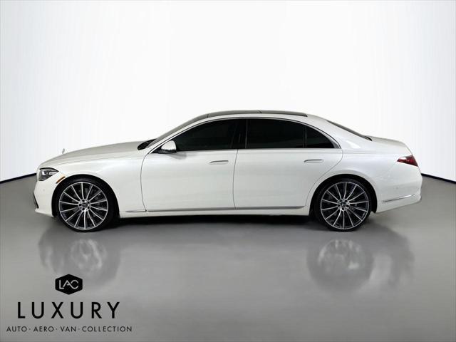 used 2023 Mercedes-Benz S-Class car, priced at $76,999