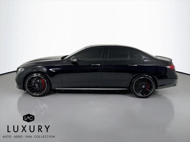used 2021 Mercedes-Benz AMG E 63 car, priced at $85,999