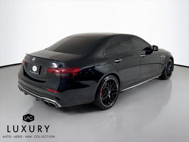 used 2021 Mercedes-Benz AMG E 63 car, priced at $85,999