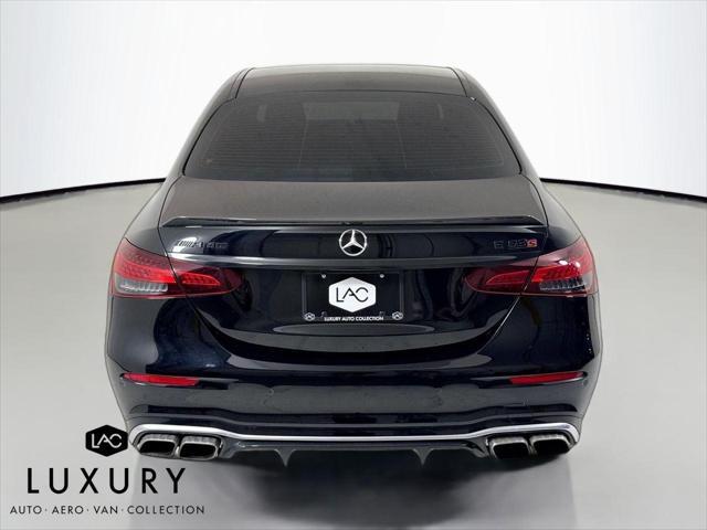 used 2021 Mercedes-Benz AMG E 63 car, priced at $84,999