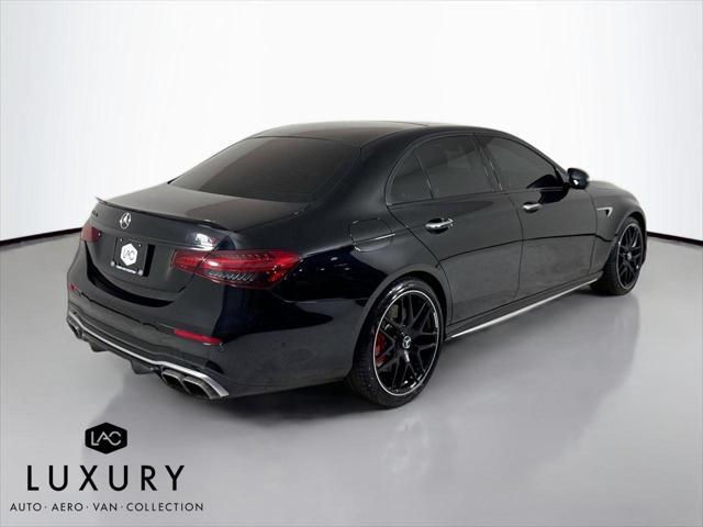 used 2021 Mercedes-Benz AMG E 63 car, priced at $84,999