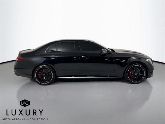 used 2021 Mercedes-Benz AMG E 63 car, priced at $84,999