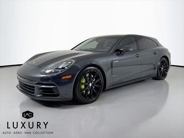 used 2018 Porsche Panamera e-Hybrid Sport Turismo car, priced at $59,999