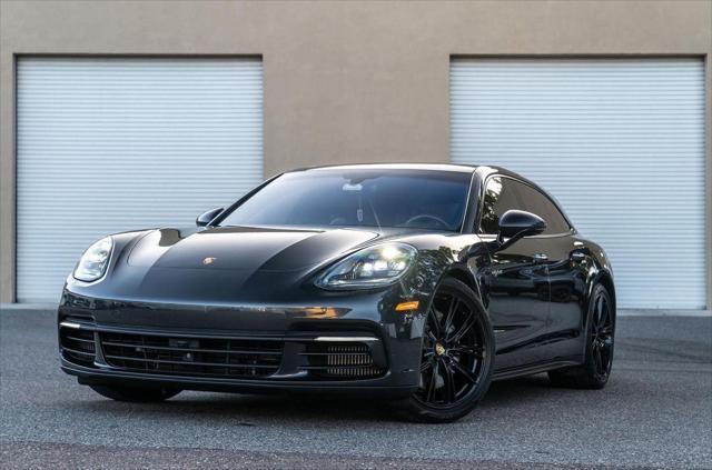 used 2018 Porsche Panamera e-Hybrid Sport Turismo car, priced at $59,999