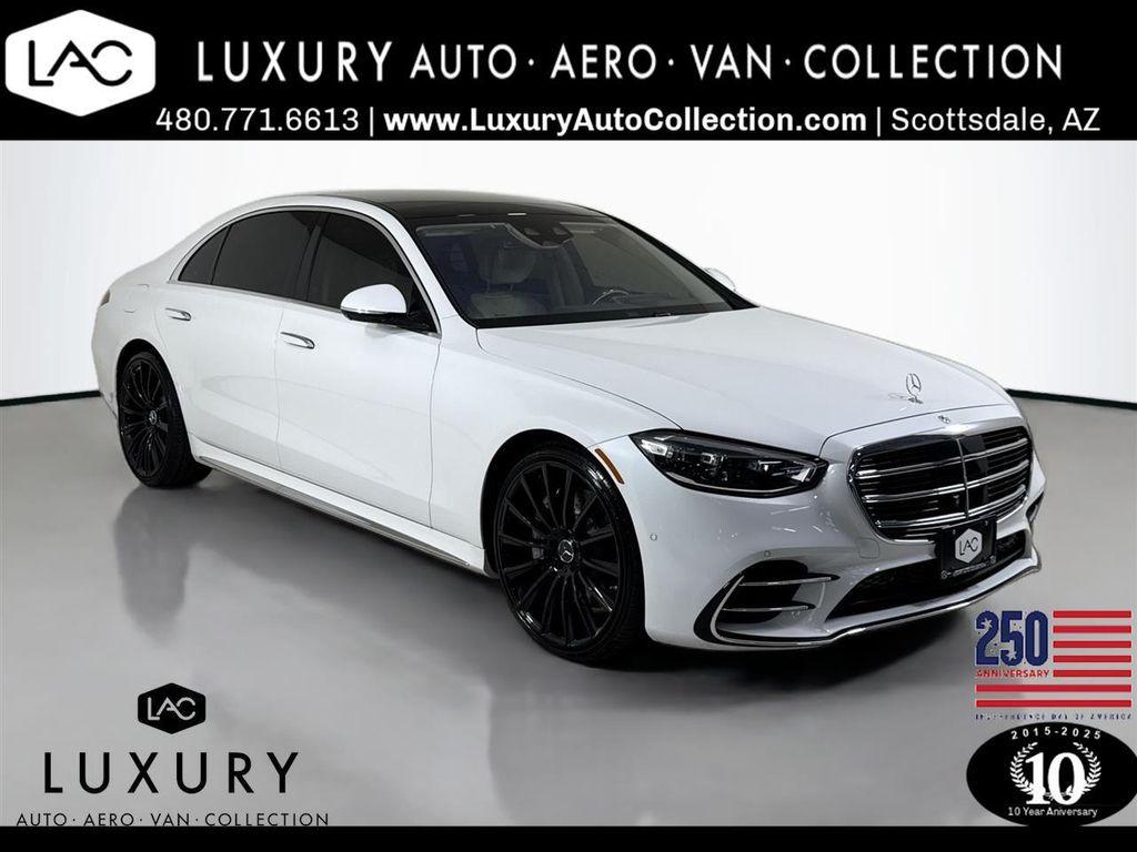 used 2024 Mercedes-Benz S-Class car, priced at $109,799