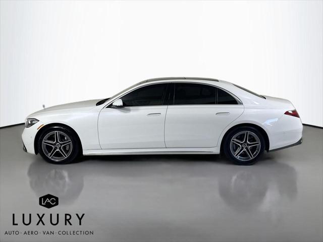 used 2024 Mercedes-Benz S-Class car, priced at $113,999