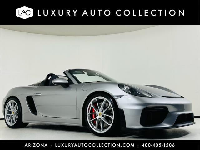 used 2021 Porsche 718 Spyder car, priced at $126,496