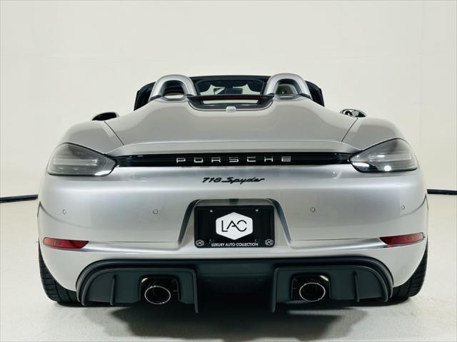 used 2021 Porsche 718 Spyder car, priced at $126,496