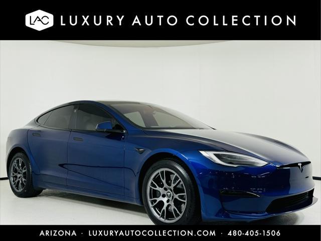 used 2022 Tesla Model S car, priced at $72,996