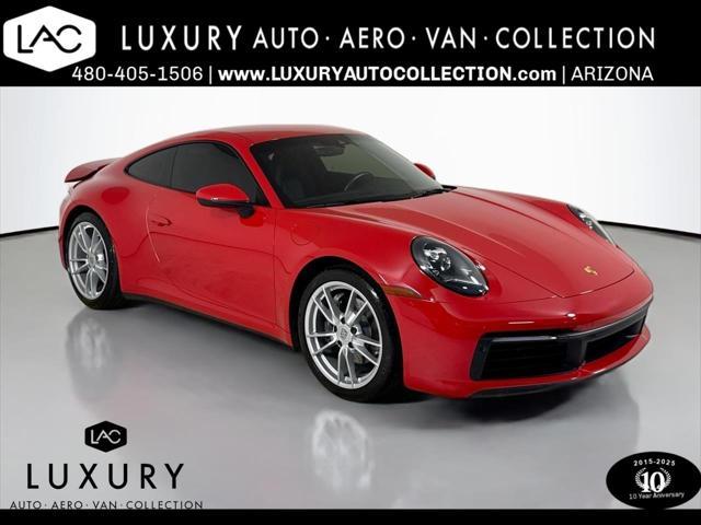 used 2021 Porsche 911 car, priced at $124,999