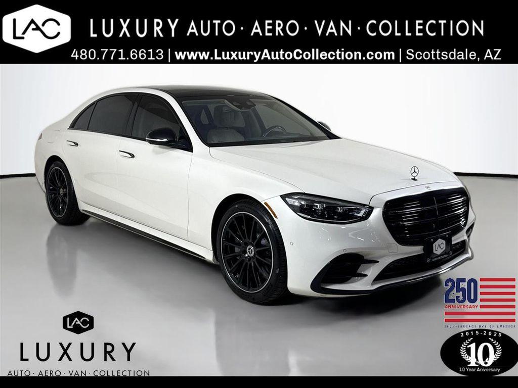 used 2022 Mercedes-Benz S-Class car, priced at $69,999