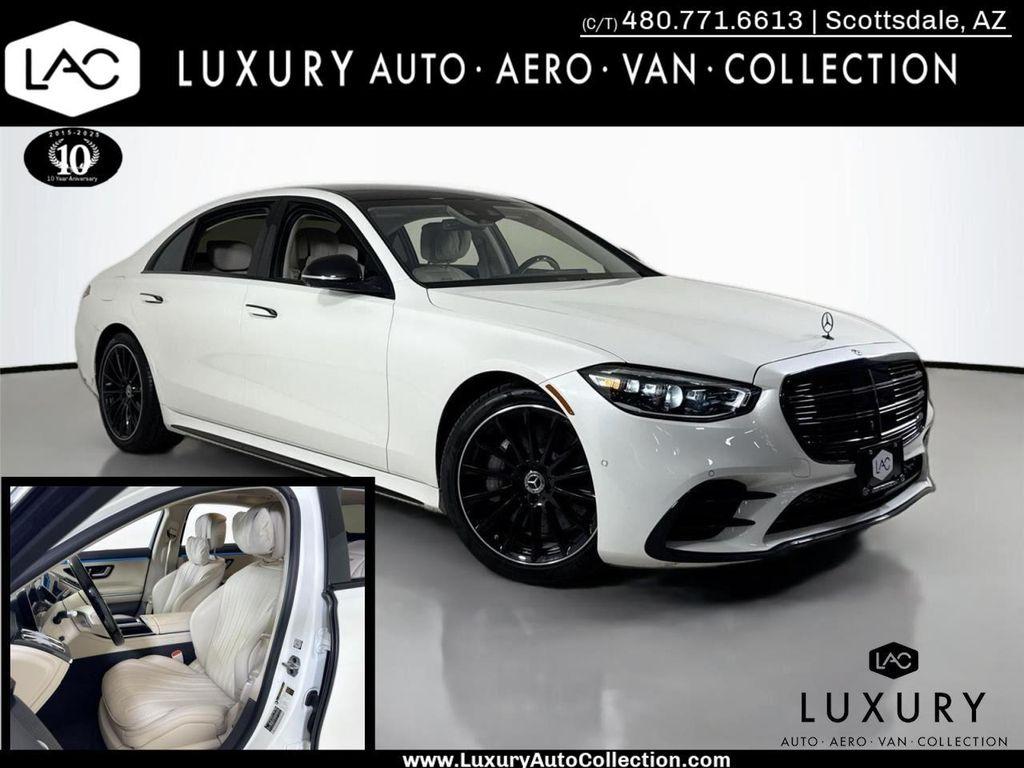 used 2022 Mercedes-Benz S-Class car, priced at $67,999