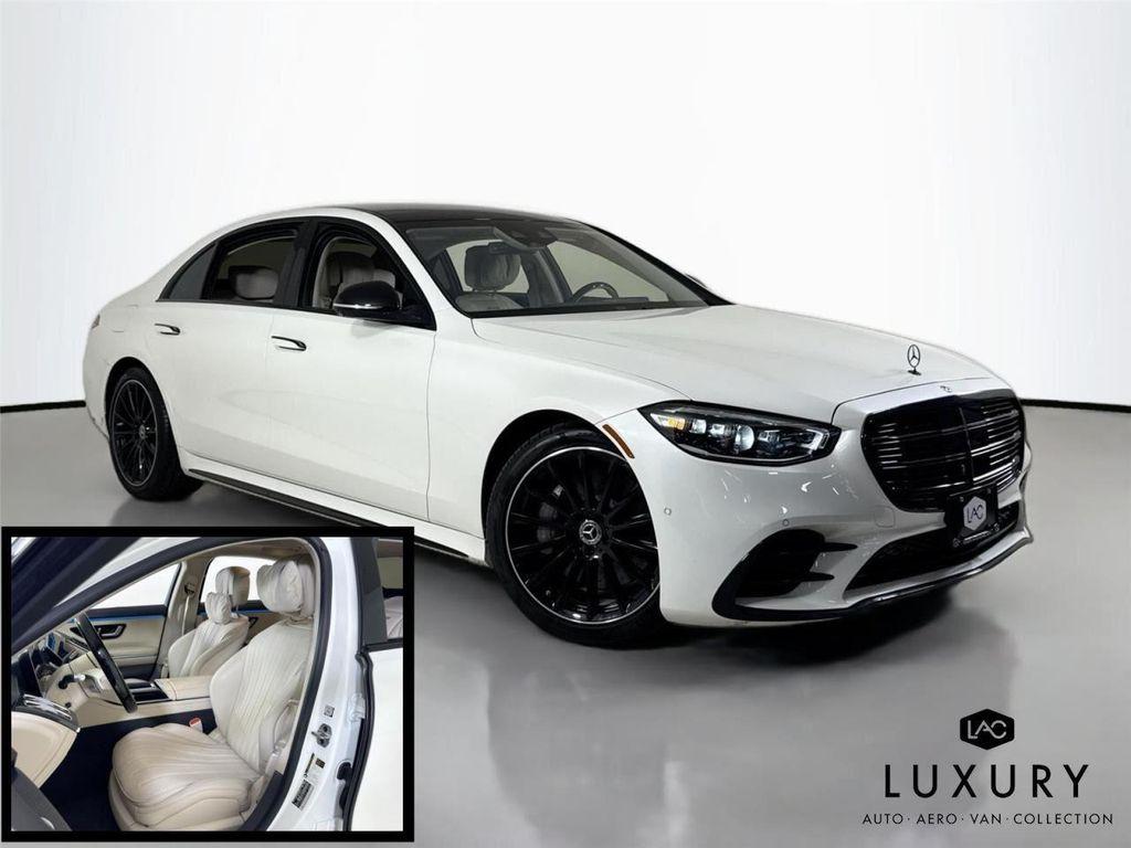 used 2022 Mercedes-Benz S-Class car, priced at $67,999