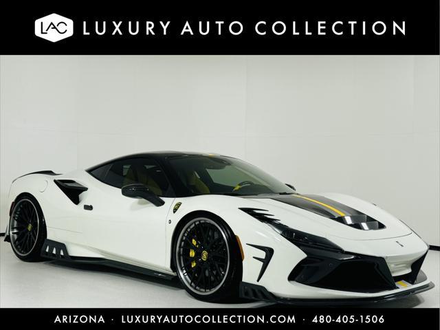 used 2021 Ferrari F8 Tributo car, priced at $399,996