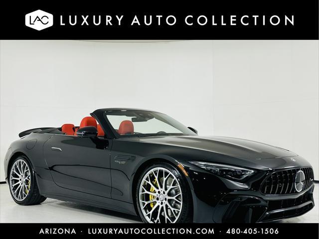 used 2022 Mercedes-Benz AMG SL 55 car, priced at $103,999