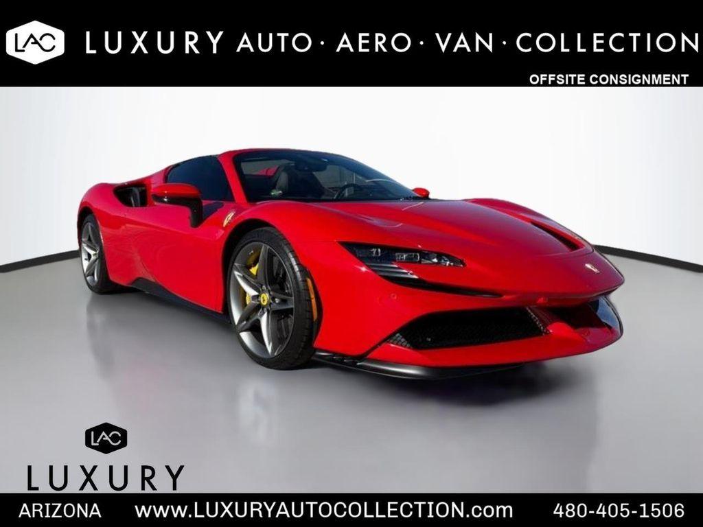 used 2023 Ferrari SF90 Spider car, priced at $599,995