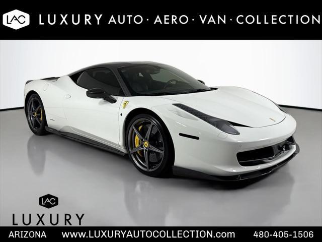 used 2012 Ferrari 458 Italia car, priced at $198,999