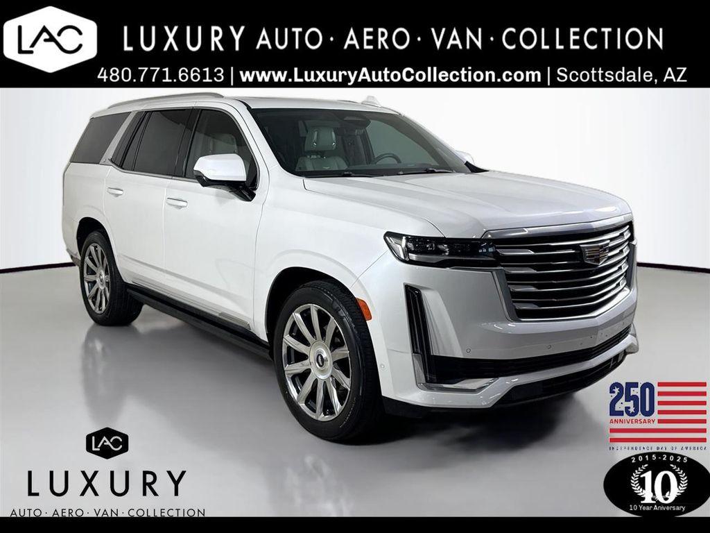 used 2021 Cadillac Escalade car, priced at $69,999