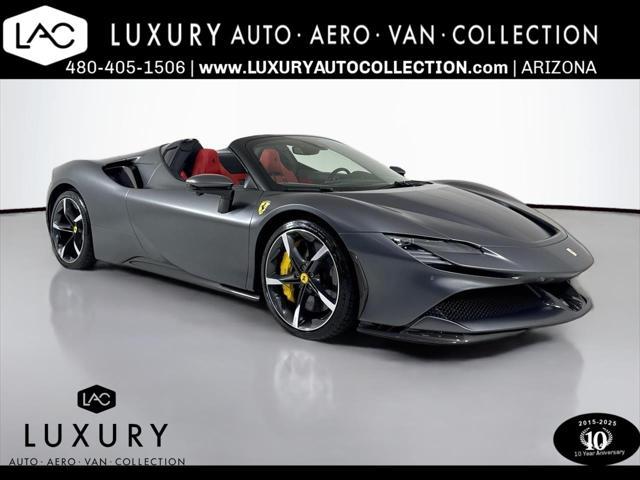 used 2022 Ferrari SF90 Spider car, priced at $587,999