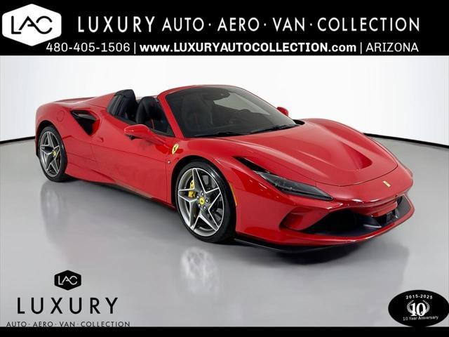 used 2021 Ferrari F8 Spider car, priced at $364,999