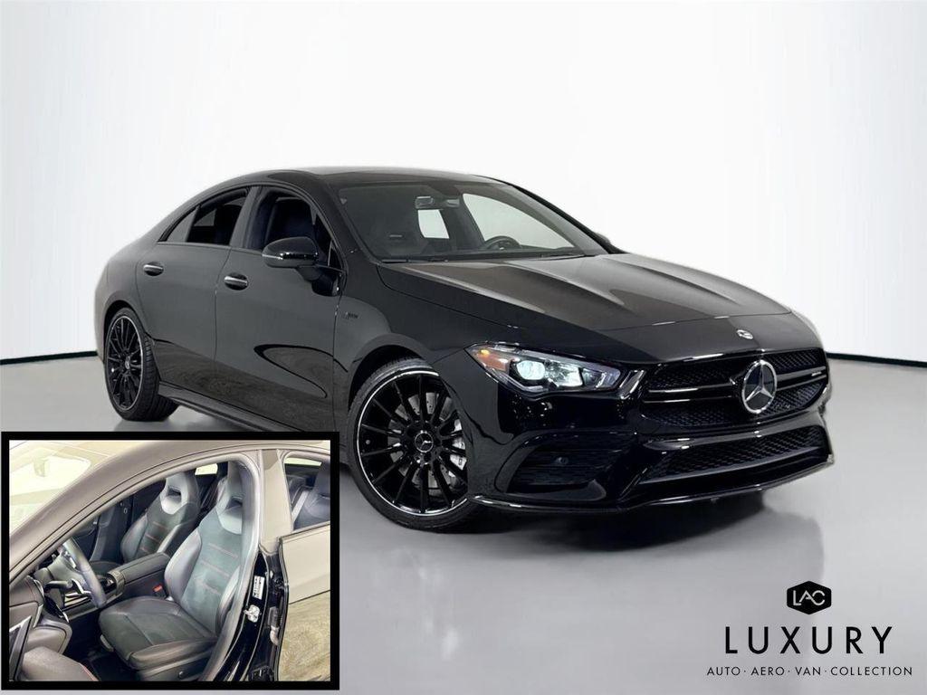 used 2023 Mercedes-Benz AMG CLA 35 car, priced at $47,999