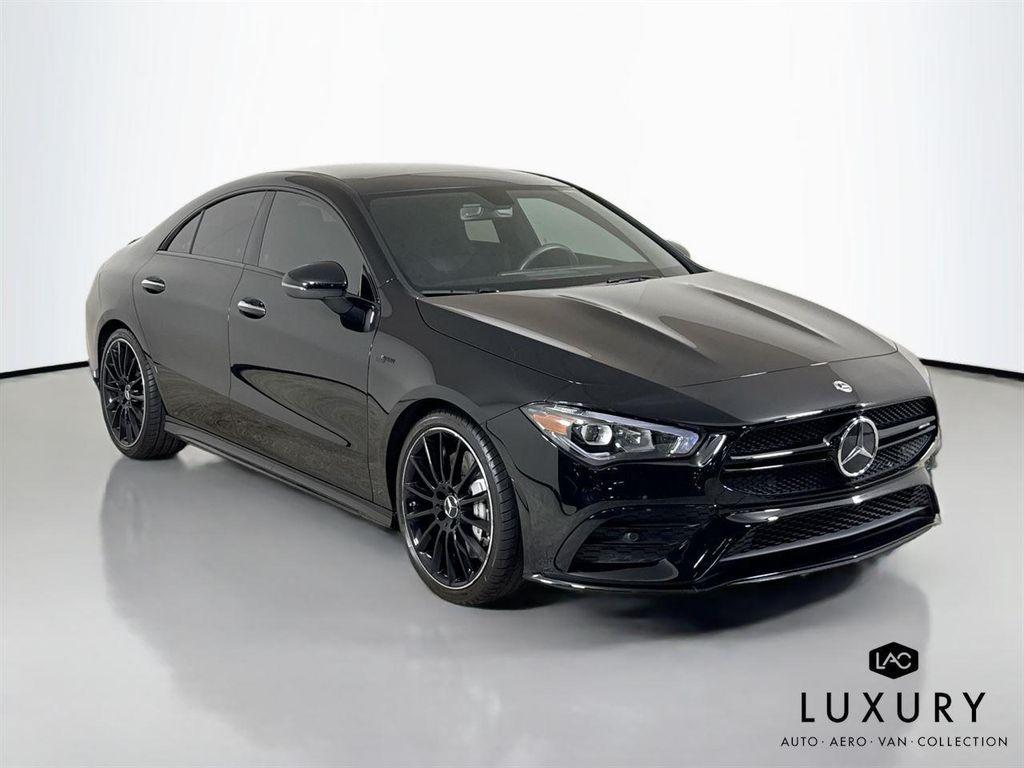 used 2023 Mercedes-Benz AMG CLA 35 car, priced at $47,999