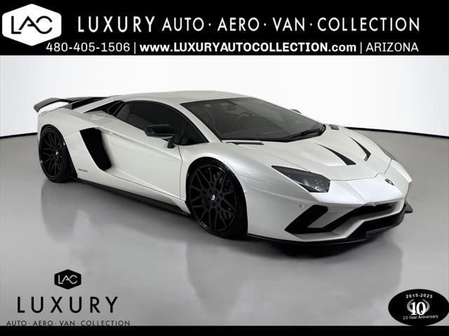 used 2018 Lamborghini Aventador S car, priced at $452,995