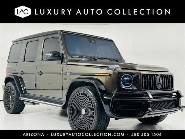 used 2021 Mercedes-Benz AMG G 63 car, priced at $138,999