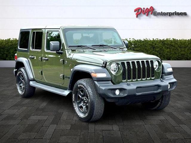 used 2024 Jeep Wrangler car, priced at $41,633