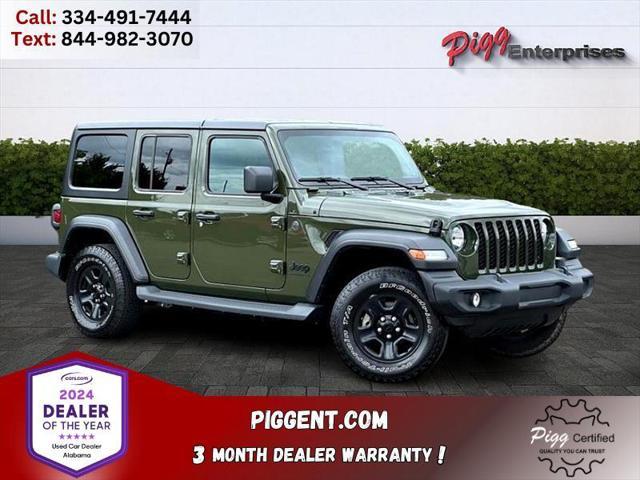 used 2024 Jeep Wrangler car, priced at $41,633