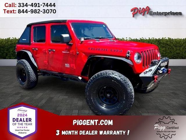 used 2018 Jeep Wrangler Unlimited car, priced at $37,988