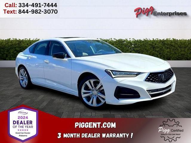used 2021 Acura TLX car, priced at $29,993